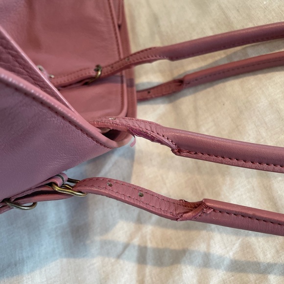 BALENCIAGA rose pink papier tote bag - Picture 6 of 12